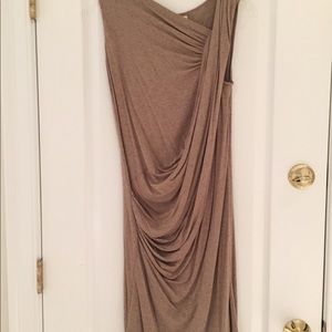 Modern draped dress